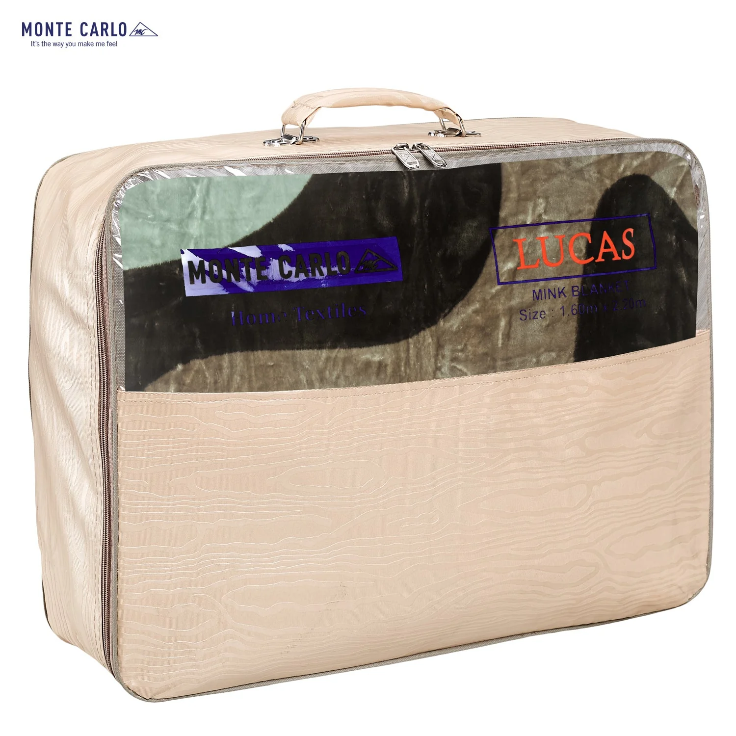 Printed Single Bed 1022 GSM Blanket Lucas 2 Ply (Weight 3.6 kg) - Image 7
