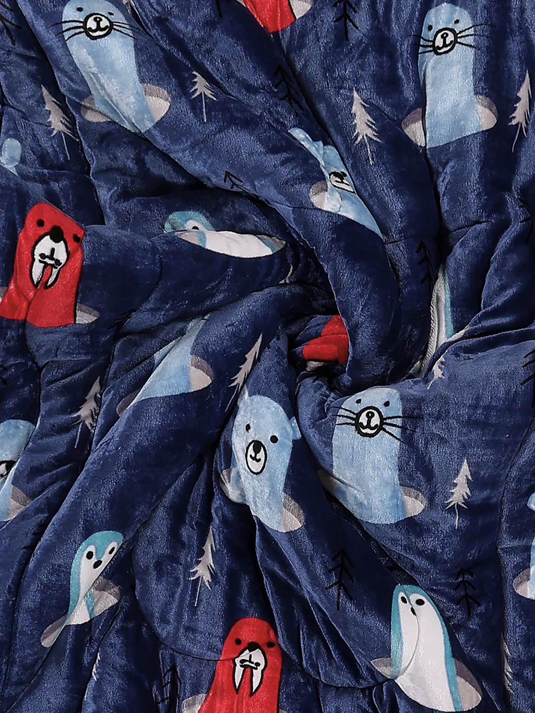 Printed Single Bed 1022 GSM Comforter for Winter - (Ananya) - Image 6