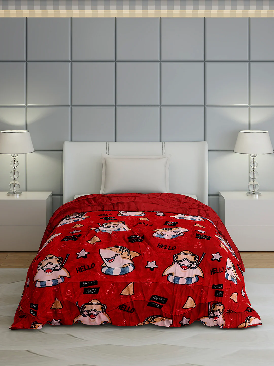 Printed Single Bed 1022 GSM Comforter for Winter - (Ananya) - Image 2