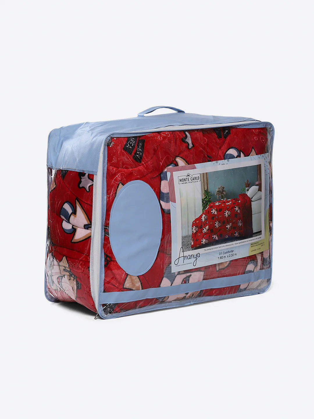 Printed Single Bed 1022 GSM Comforter for Winter - (Ananya) - Image 8