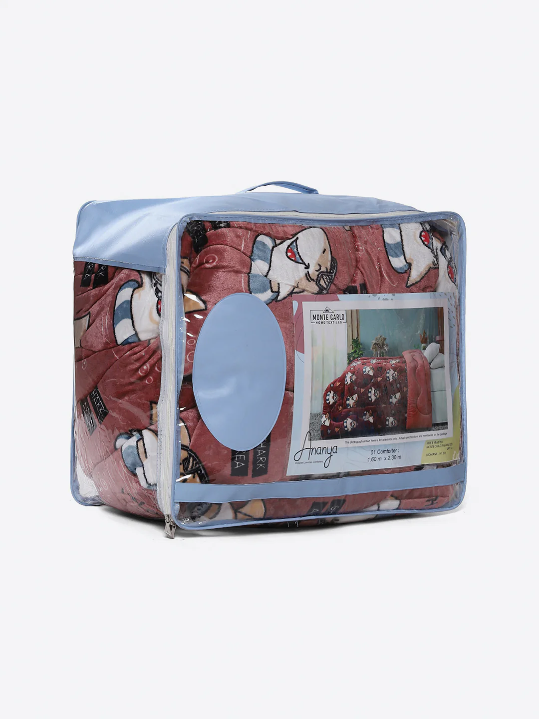 Printed Single Bed 1022 GSM Comforter for Winter - (Ananya) - Image 8