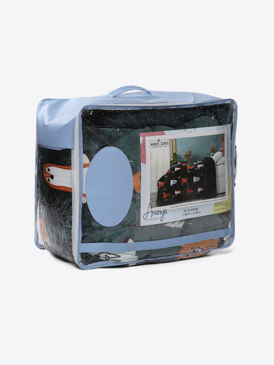Printed Single Bed 1022 GSM Comforter for Winter - (Ananya) - Image 8