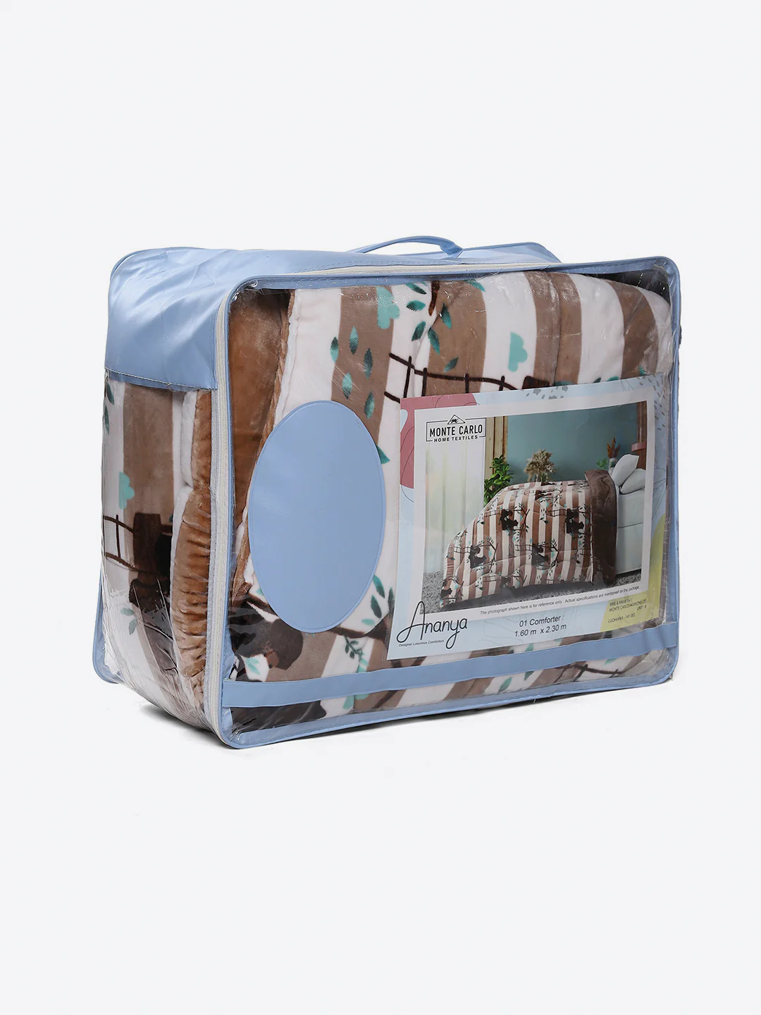 Printed Single Bed 1022 GSM Comforter for Winter - (Ananya) - Image 8