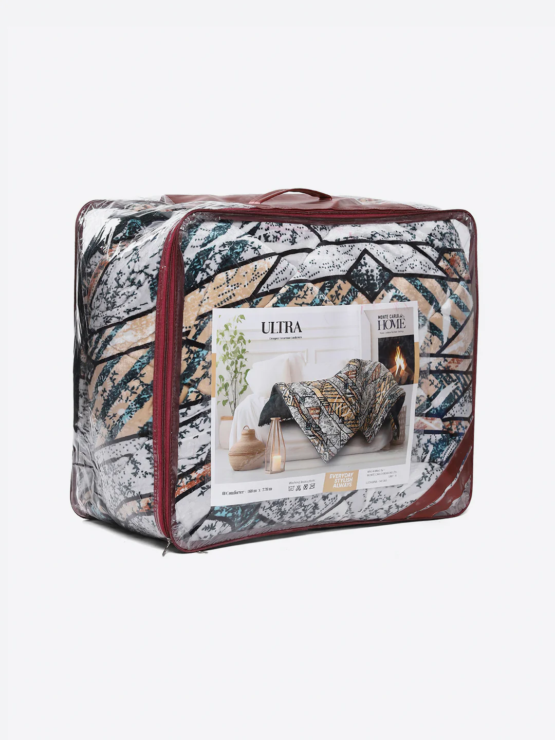 Printed Single Bed 1023 GSM Comforter for Winter - (Ultra) - Image 8