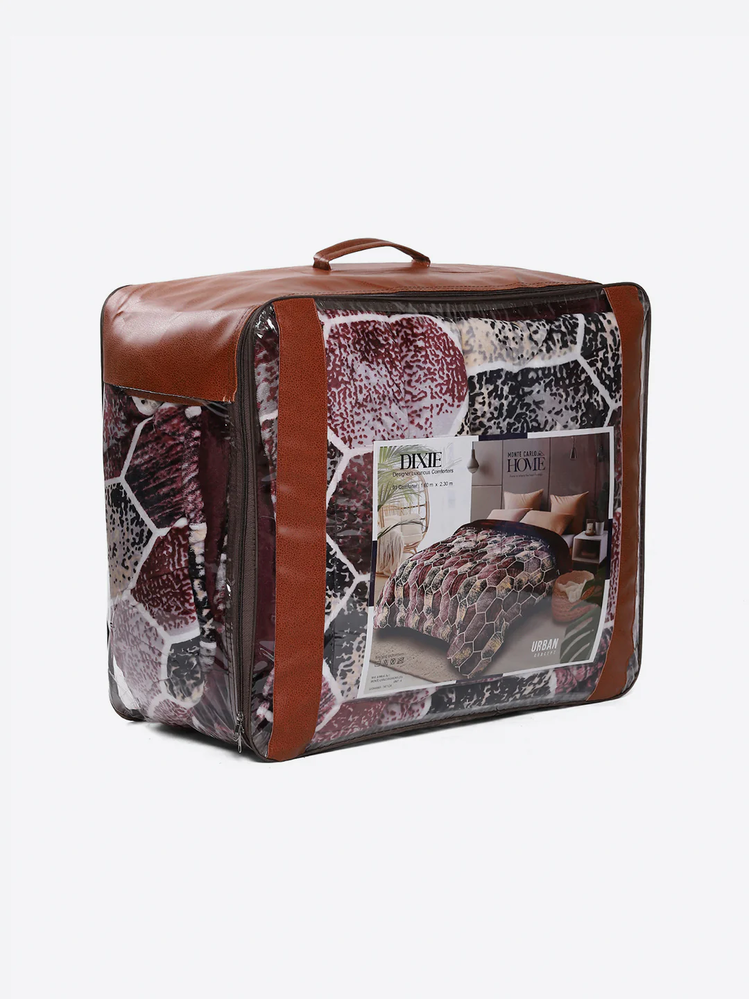 Printed Single Bed 1155 GSM Comforter for Winter - (Dixie) - Image 8