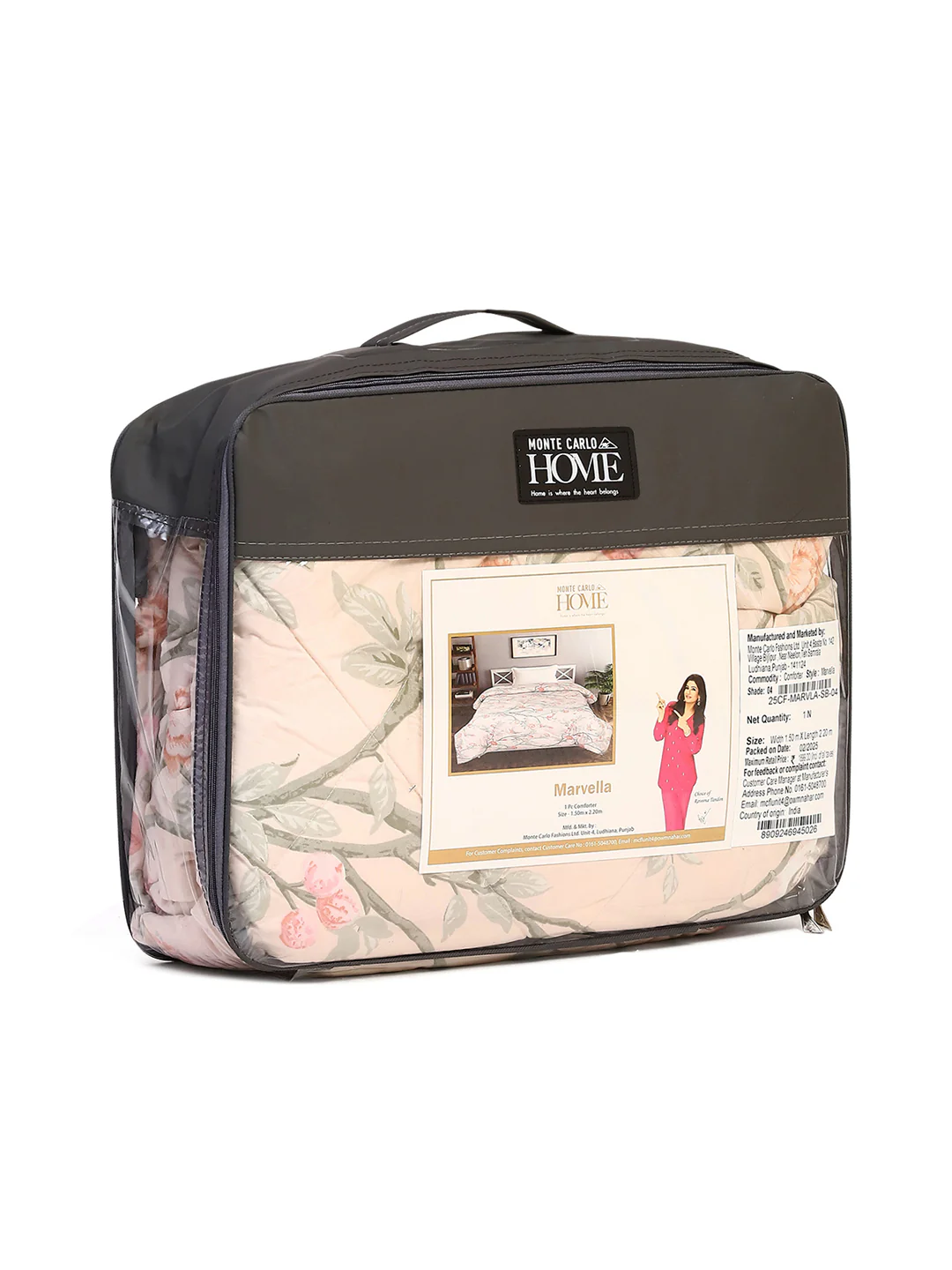 Printed Single Bed 120 GSM Comforter for AC Room - (Marvla) - Image 12