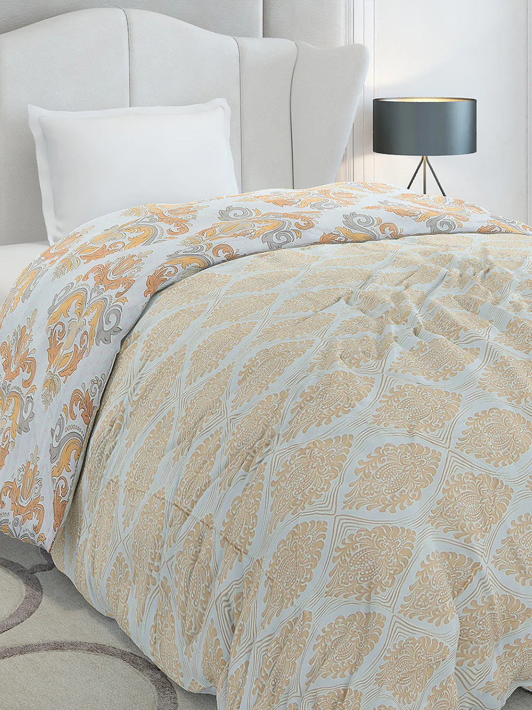 Printed Single Bed 120 GSM Comforter for AC Room - (Marvla) - Image 6