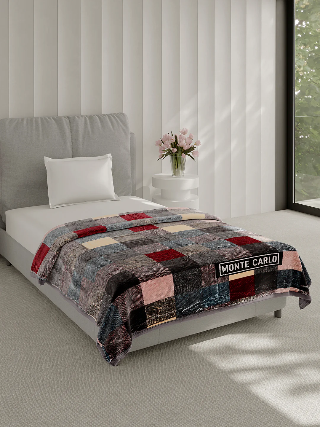 Printed Single Bed 2 Ply, 597 GSM Blanket for Heavy Winter - (Everest Plus) - Image 4