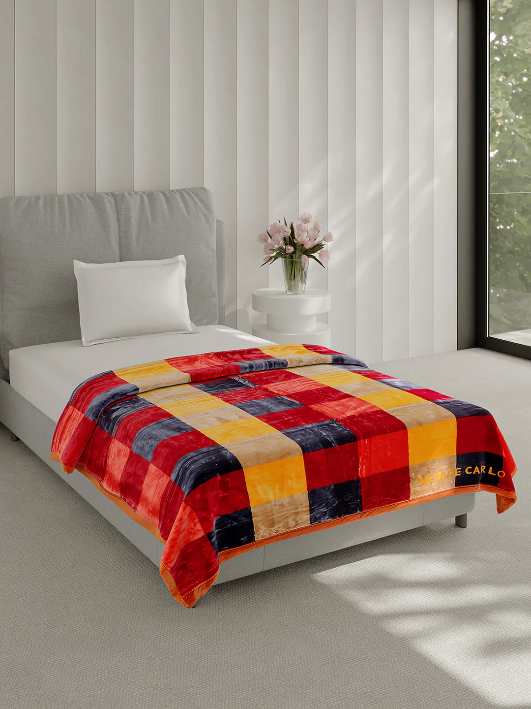 Printed Single Bed 2 Ply, 597 GSM Blanket for Heavy Winter - (Everest Plus) - Image 4