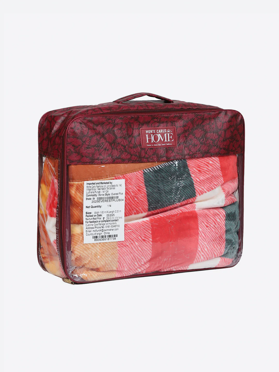 Printed Single Bed 2 Ply, 597 GSM Blanket for Heavy Winter - (Everest Plus) - Image 8