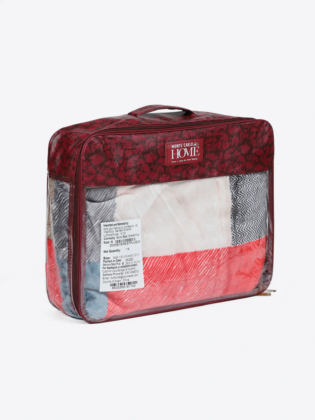 Printed Single Bed 2 Ply, 597 GSM Blanket for Heavy Winter - (Everest Plus) - Image 8