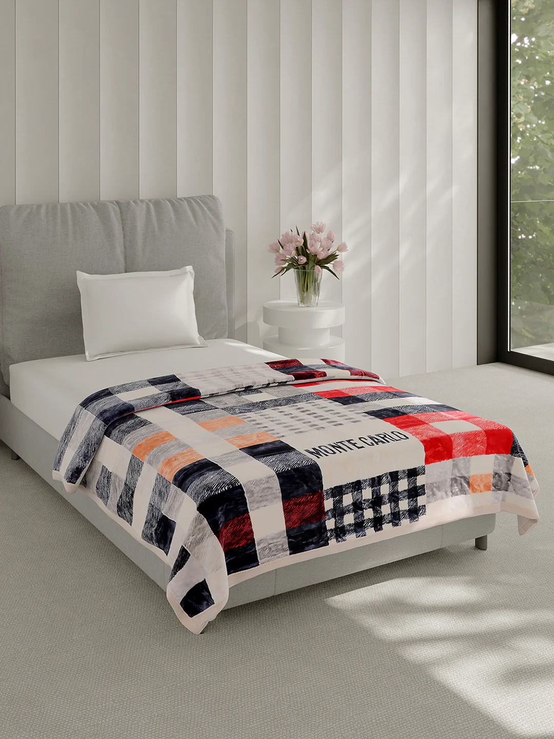 Printed Single Bed 2 Ply, 597 GSM Blanket for Heavy Winter - (Everest Plus) - Image 4