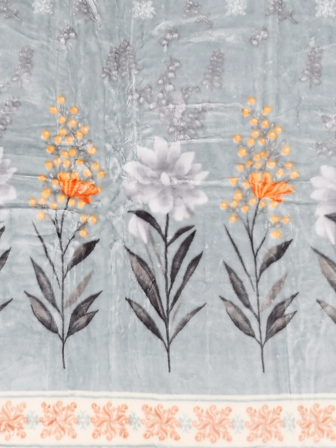 Printed Single Bed 2 Ply, 895 GSM Blanket for Heavy Winter - (Lavish Plus) - Image 6