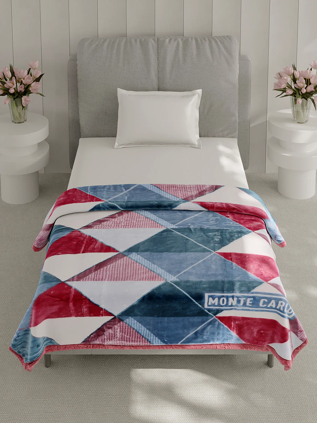 Printed Single Bed 2 Ply, 895 GSM Blanket for Heavy Winter - (Lavish Plus) - Image 3