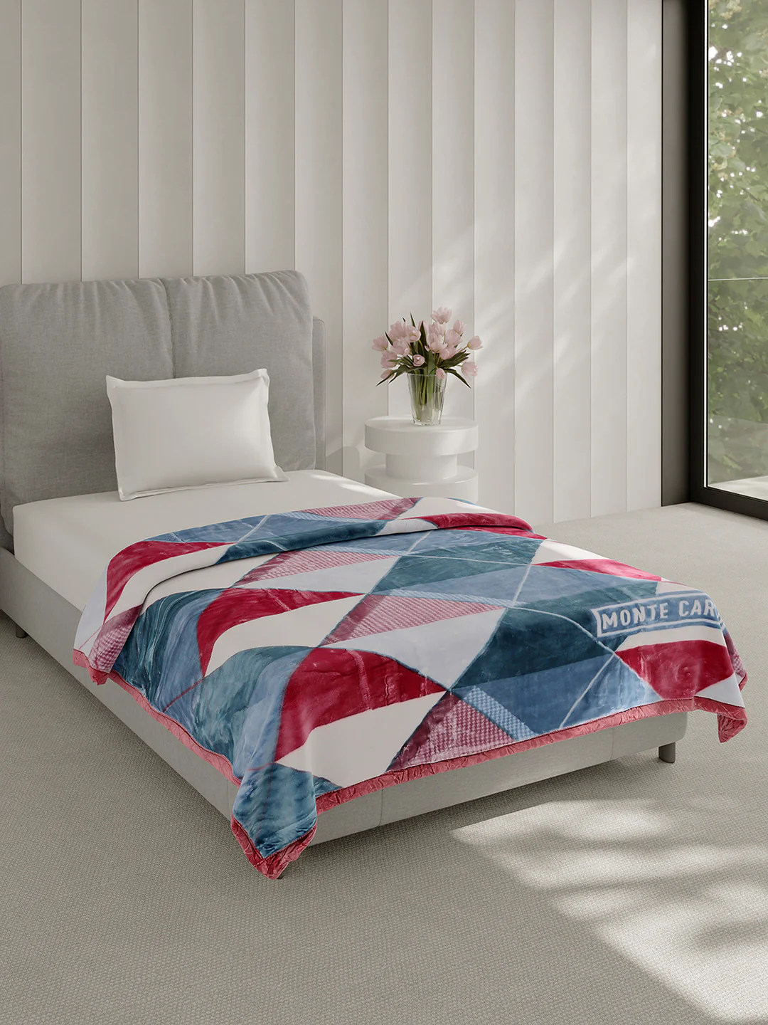 Printed Single Bed 2 Ply, 895 GSM Blanket for Heavy Winter - (Lavish Plus) - Image 4