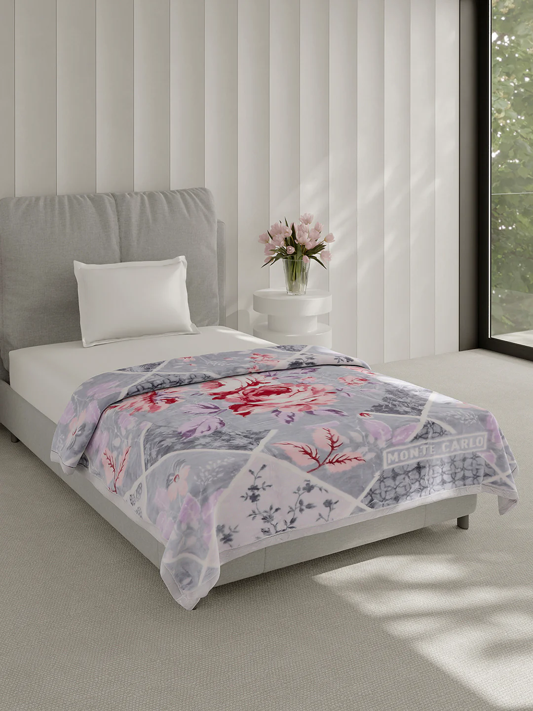 Printed Single Bed 2 Ply, 895 GSM Blanket for Heavy Winter - (Lavish Plus) - Image 4