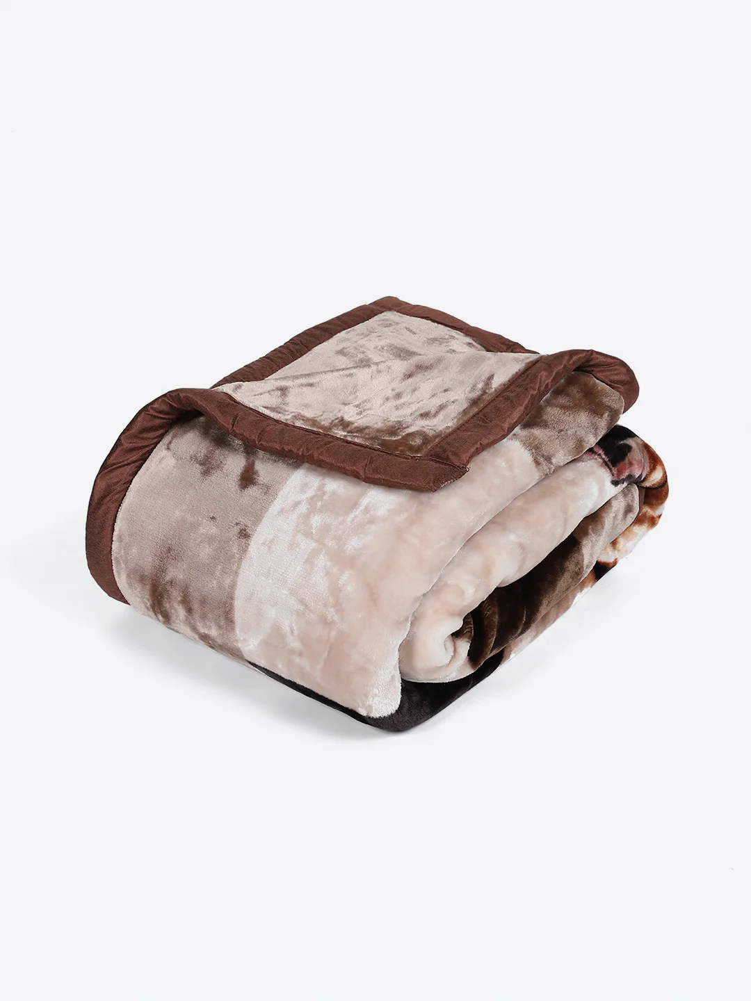 Printed Single Bed 2 Ply, 895 GSM Blanket for Heavy Winter - (Lavish Pvc) - Image 5