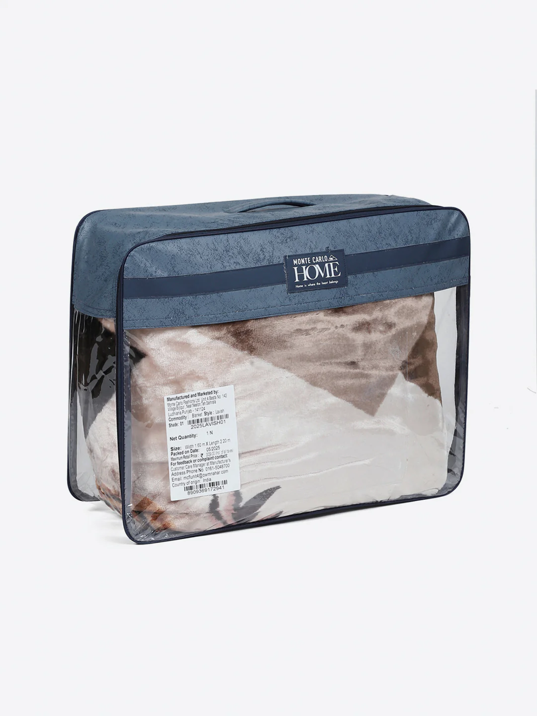 Printed Single Bed 2 Ply, 895 GSM Blanket for Heavy Winter - (Lavish Pvc) - Image 8