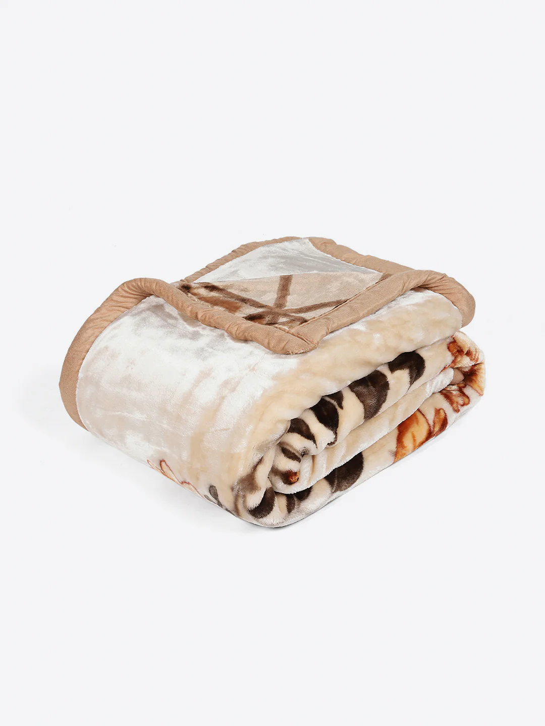 Printed Single Bed 2 Ply, 895 GSM Blanket for Heavy Winter - (Lavish Pvc) - Image 5
