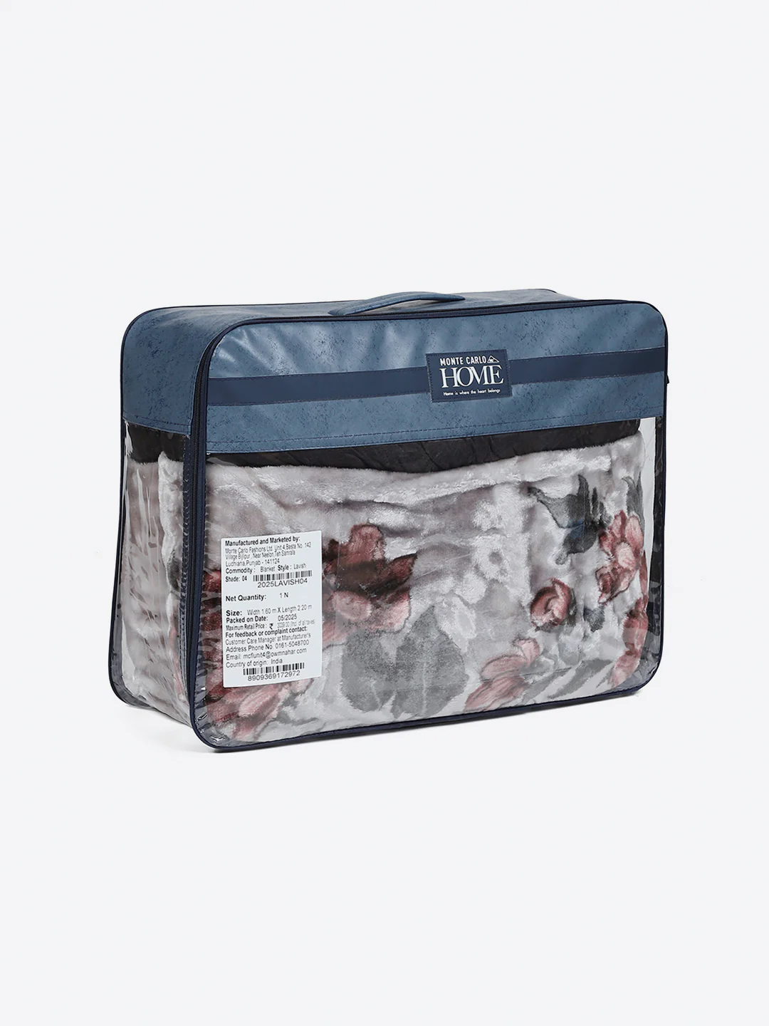 Printed Single Bed 2 Ply, 895 GSM Blanket for Heavy Winter - (Lavish Pvc) - Image 8