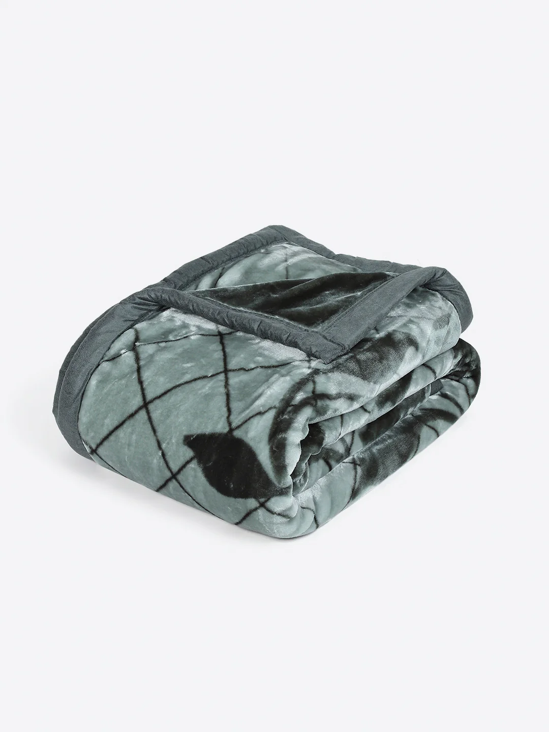 Printed Single Bed 2 Ply, 895 GSM Blanket for Heavy Winter - (Lavish Pvc) - Image 5