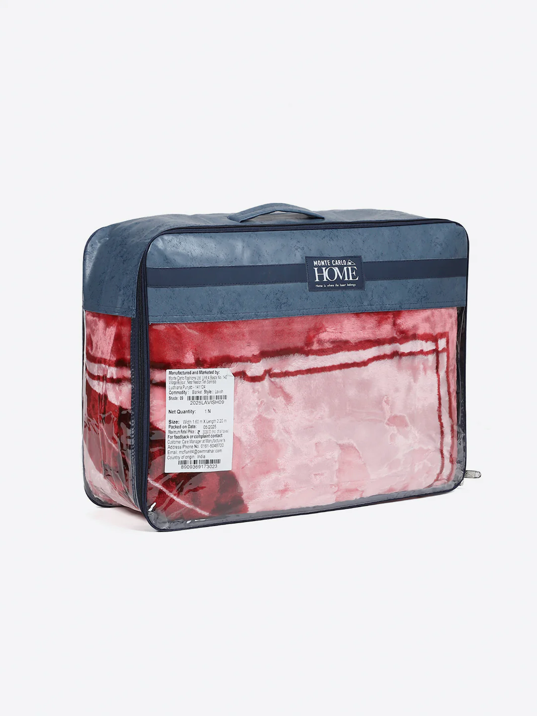 Printed Single Bed 2 Ply, 895 GSM Blanket for Heavy Winter - (Lavish Pvc) - Image 8