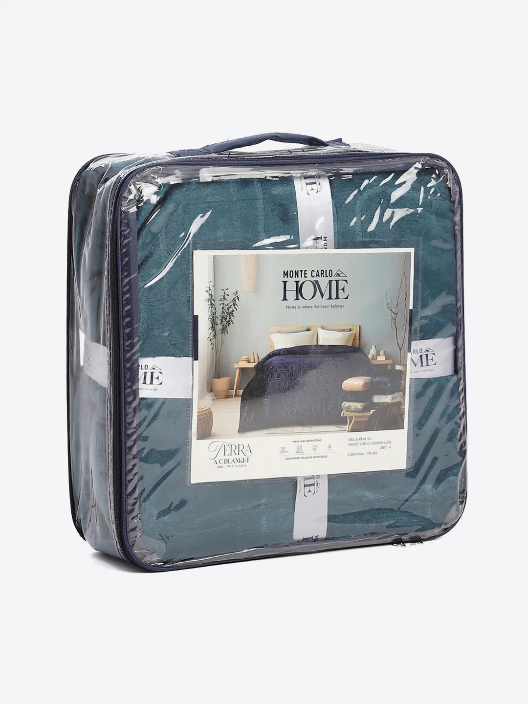 Printed Single Bed 210 GSM Blanket for AC Room - (Terra) - Image 8