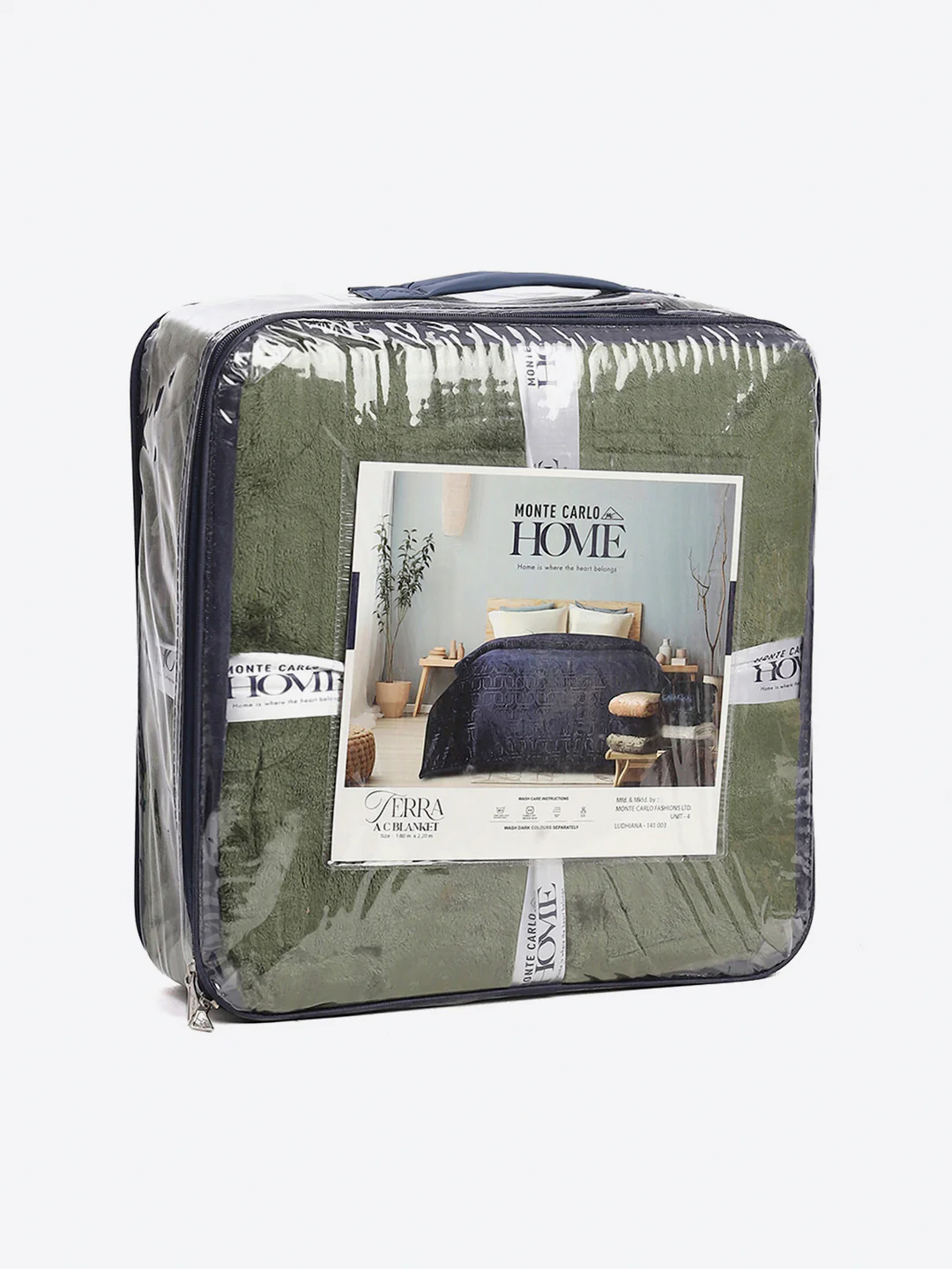 Printed Single Bed 210 GSM Blanket for AC Room - (Terra) - Image 8