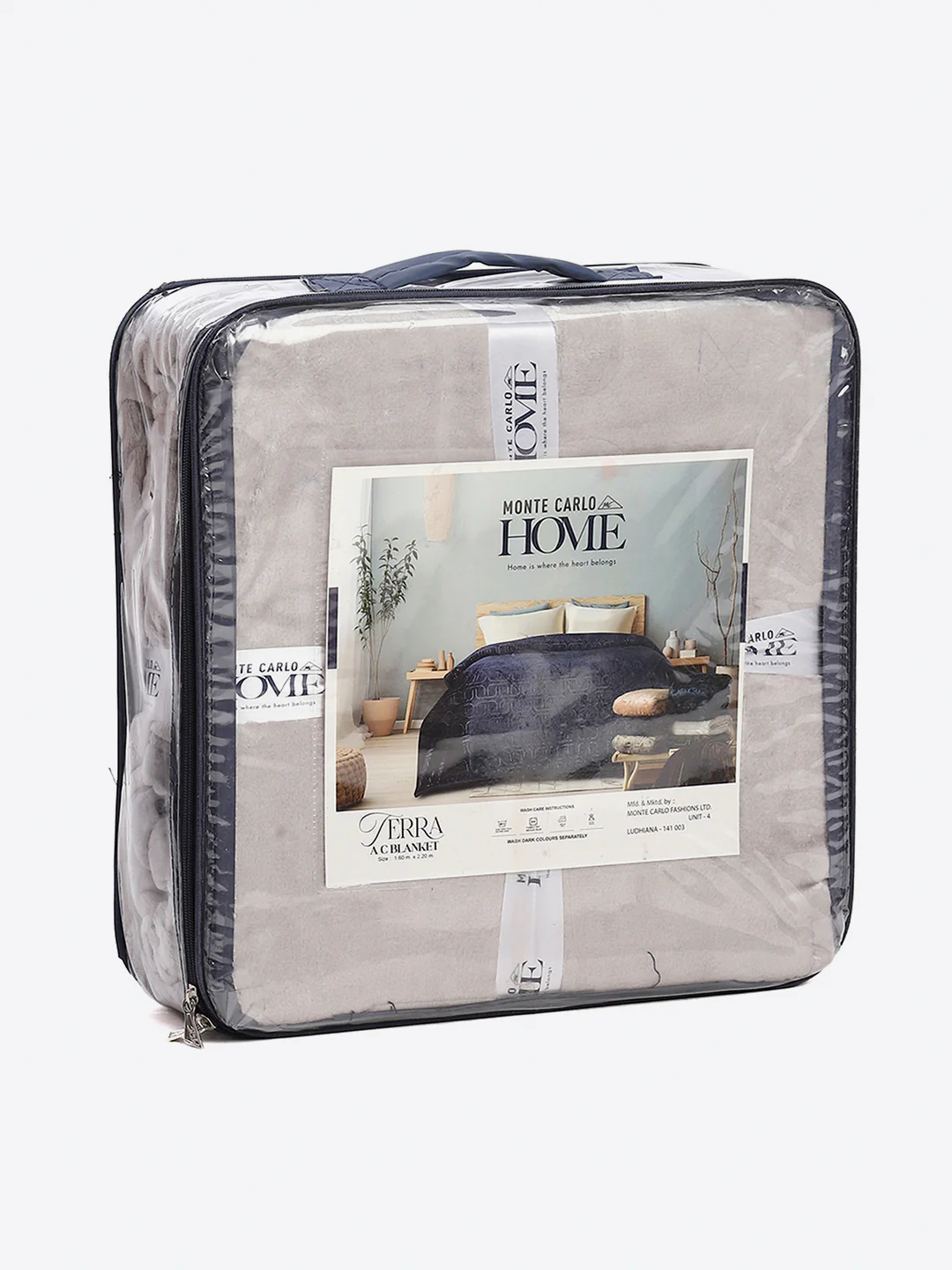 Printed Single Bed 210 GSM Blanket for AC Room - (Terra) - Image 8