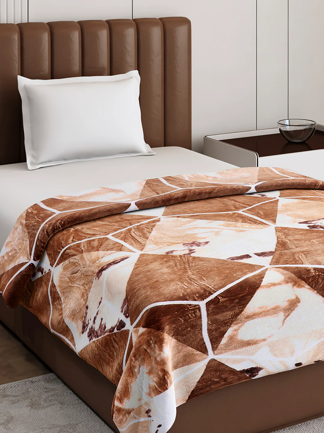 Printed Single Bed 233 GSM Blanket for AC Room - (Fuzzy) - Image 4