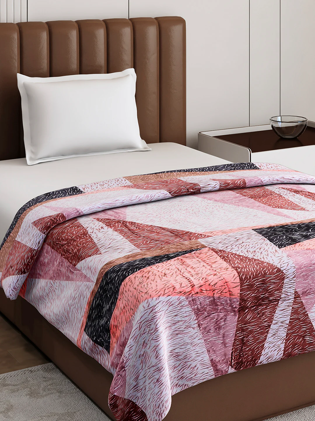 Printed Single Bed 233 GSM Blanket for AC Room - (Fuzzy) - Image 4