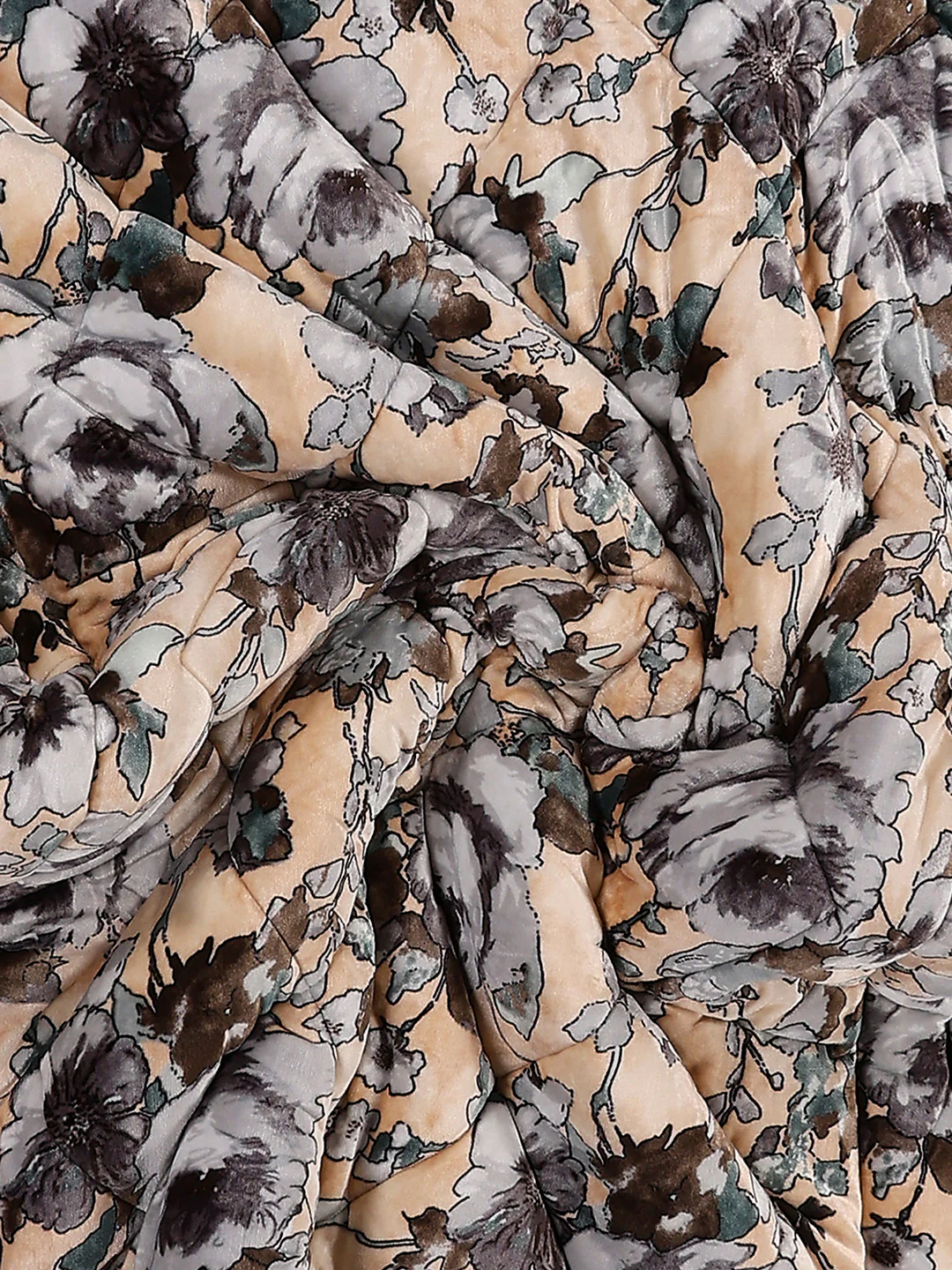 Printed Single Bed 233 GSM Comforter for Mild Winter (James), Weight 715 gm - Image 6