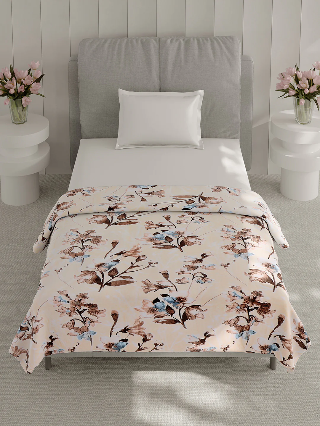 Printed Single Bed 240 GSM Blanket for AC Room - (Fuzzy) - Image 2