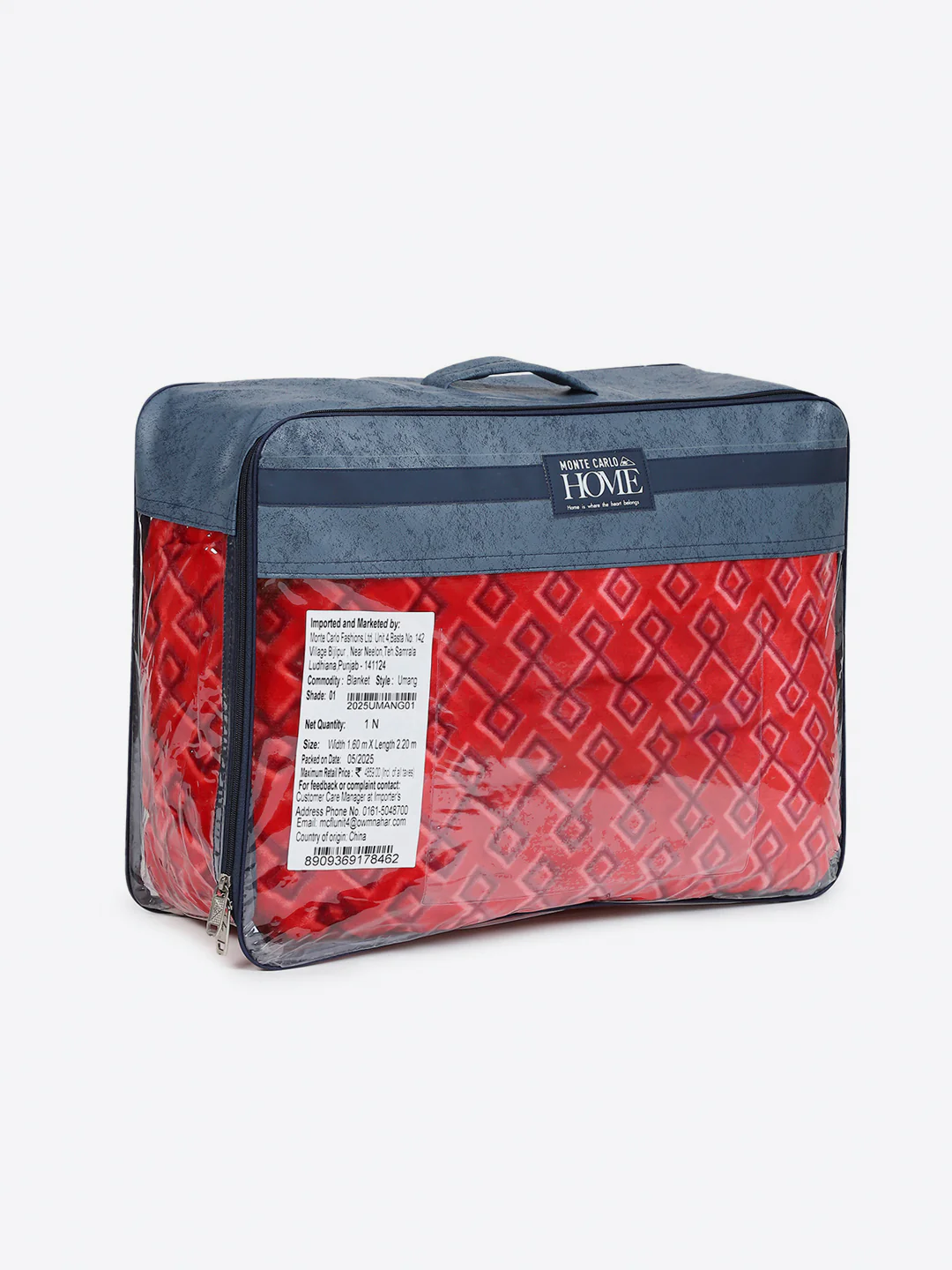 Printed Single Bed 3 Ply, 909 GSM Blanket for Heavy Winter - (Umang) - Image 8