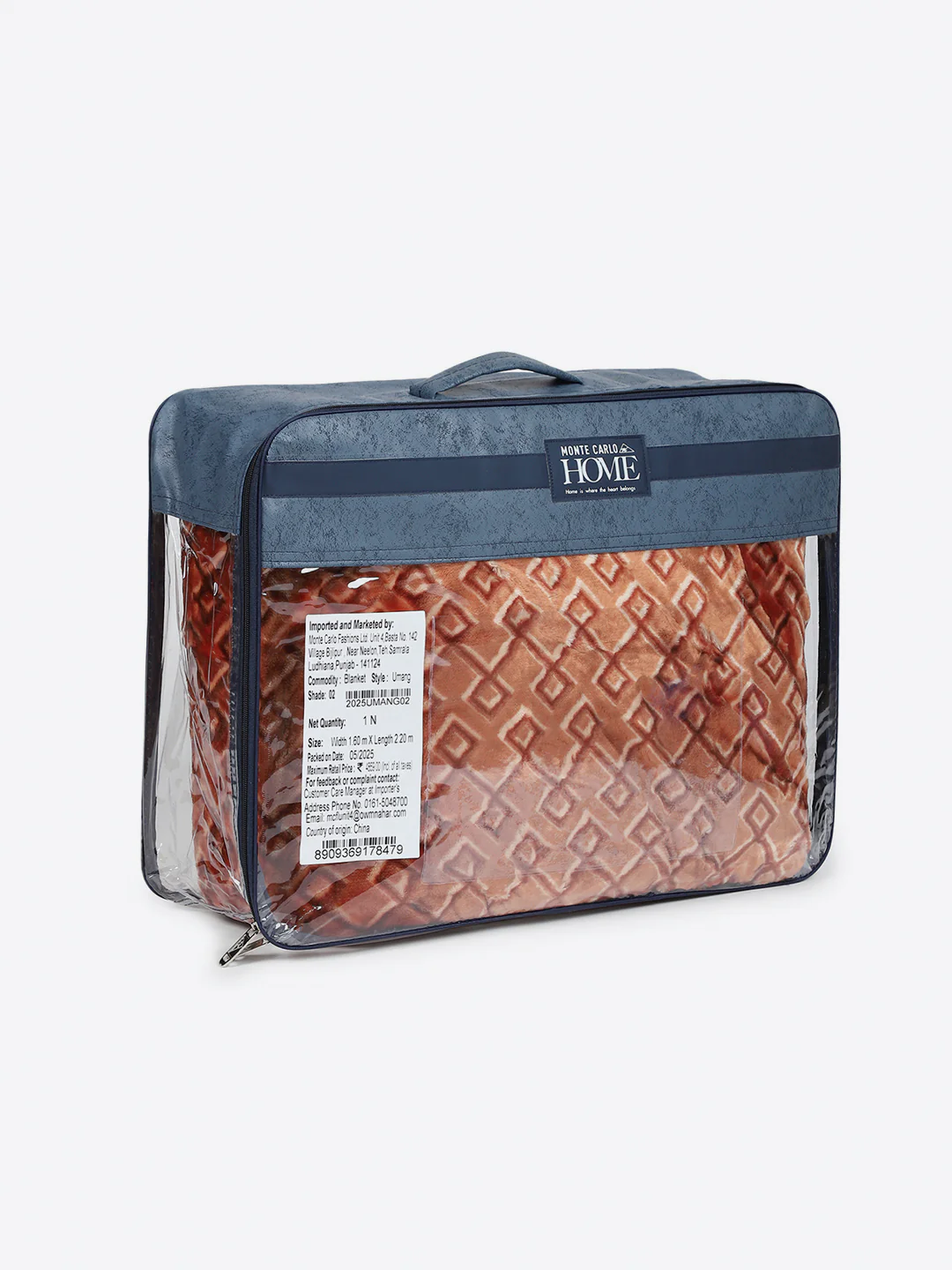 Printed Single Bed 3 Ply, 909 GSM Blanket for Heavy Winter - (Umang) - Image 8