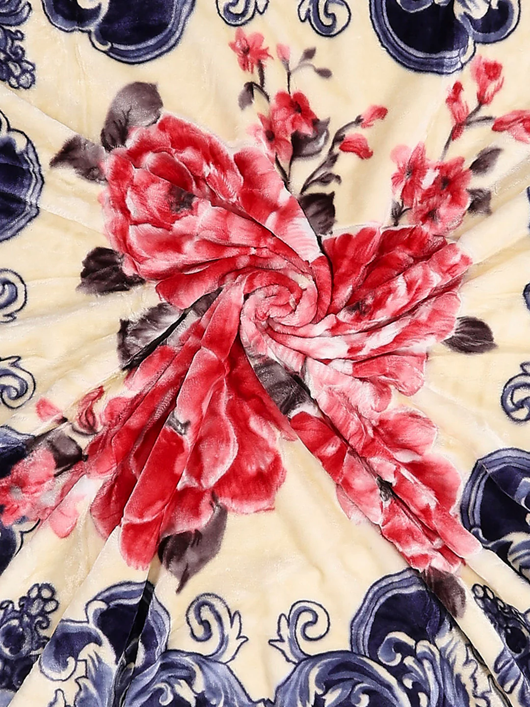 Printed Single Bed 3 Ply, 909 GSM Blanket for Heavy Winter - (Umang) - Image 7