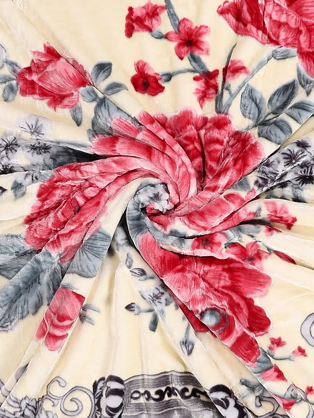 Printed Single Bed 3 Ply, 909 GSM Blanket for Heavy Winter - (Umang) - Image 7