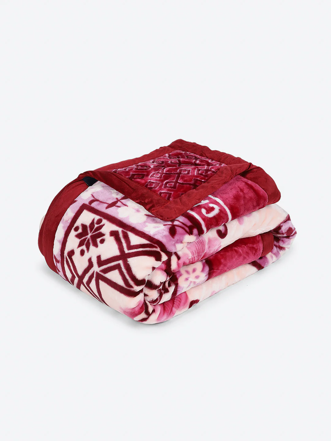 Printed Single Bed 3 Ply, 909 GSM Blanket for Heavy Winter - (Umang) - Image 5