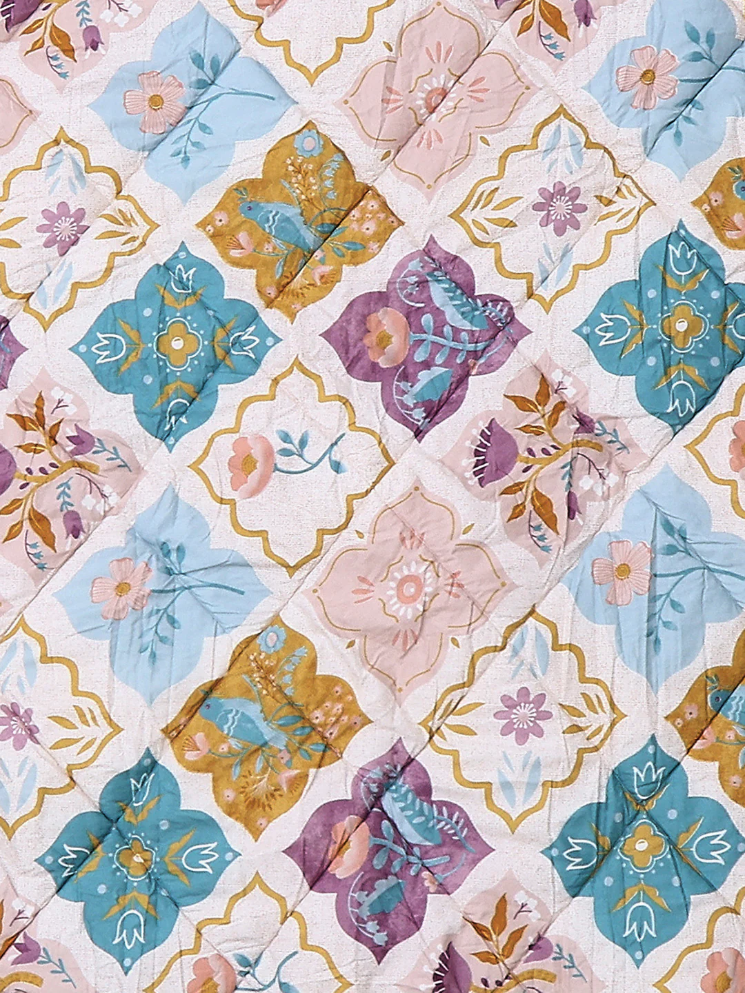 Printed Single Bed 3 Ply Comforter for AC Room - (Marvella) - Image 7