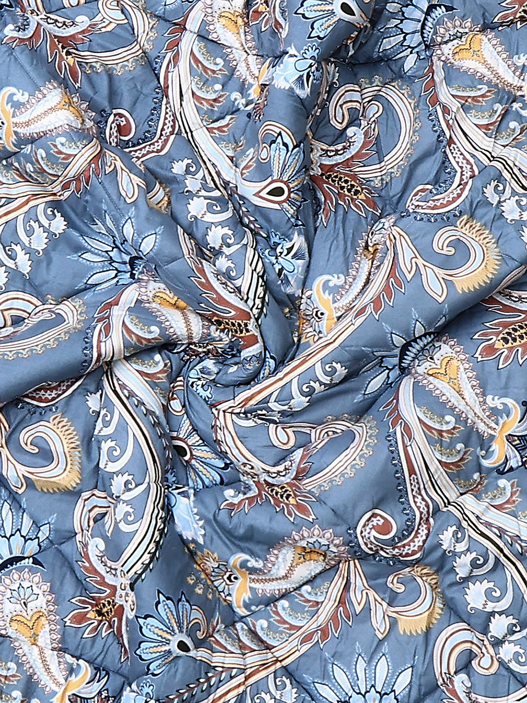Printed Single Bed 3 Ply Comforter for AC Room - (Marvella) - Image 8
