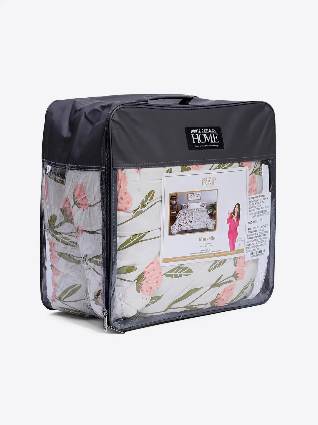 Printed Single Bed 3 Ply Comforter for AC Room - (Marvella) - Image 11