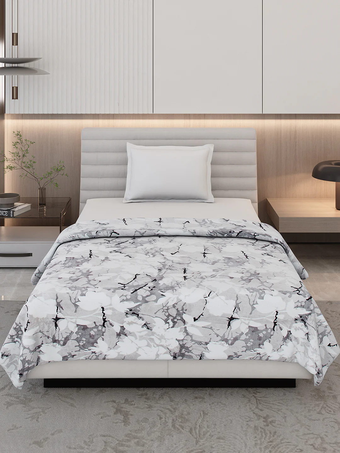 Printed Single Bed 300 GSM Blanket for AC Room - (Blubell) - Image 3