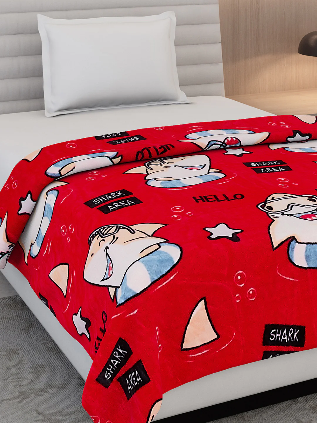 Printed Single Bed 300 GSM Blanket for AC Room - (Ellis) - Image 4
