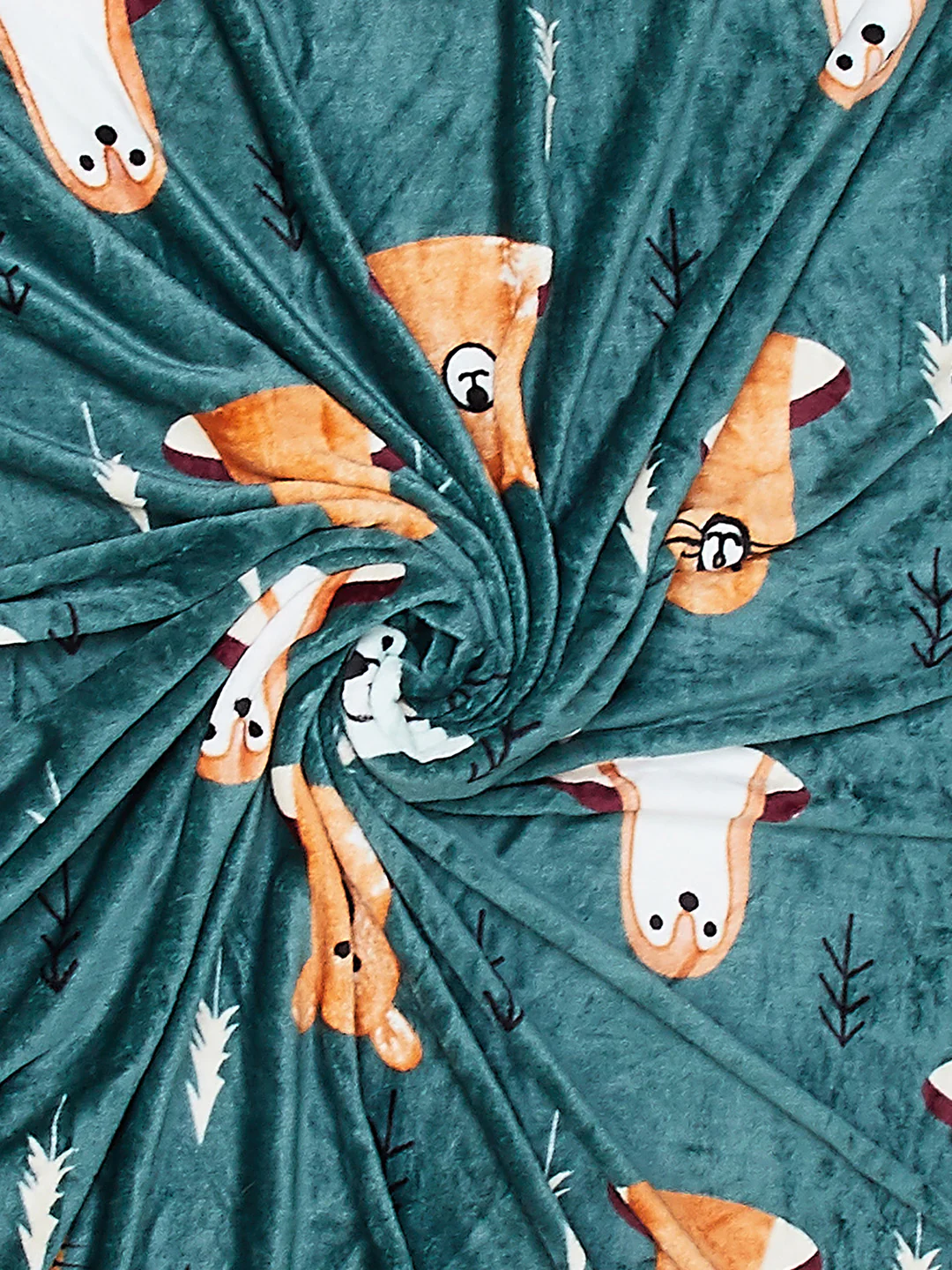 Printed Single Bed 300 GSM Blanket for AC Room - (Ellis) - Image 6
