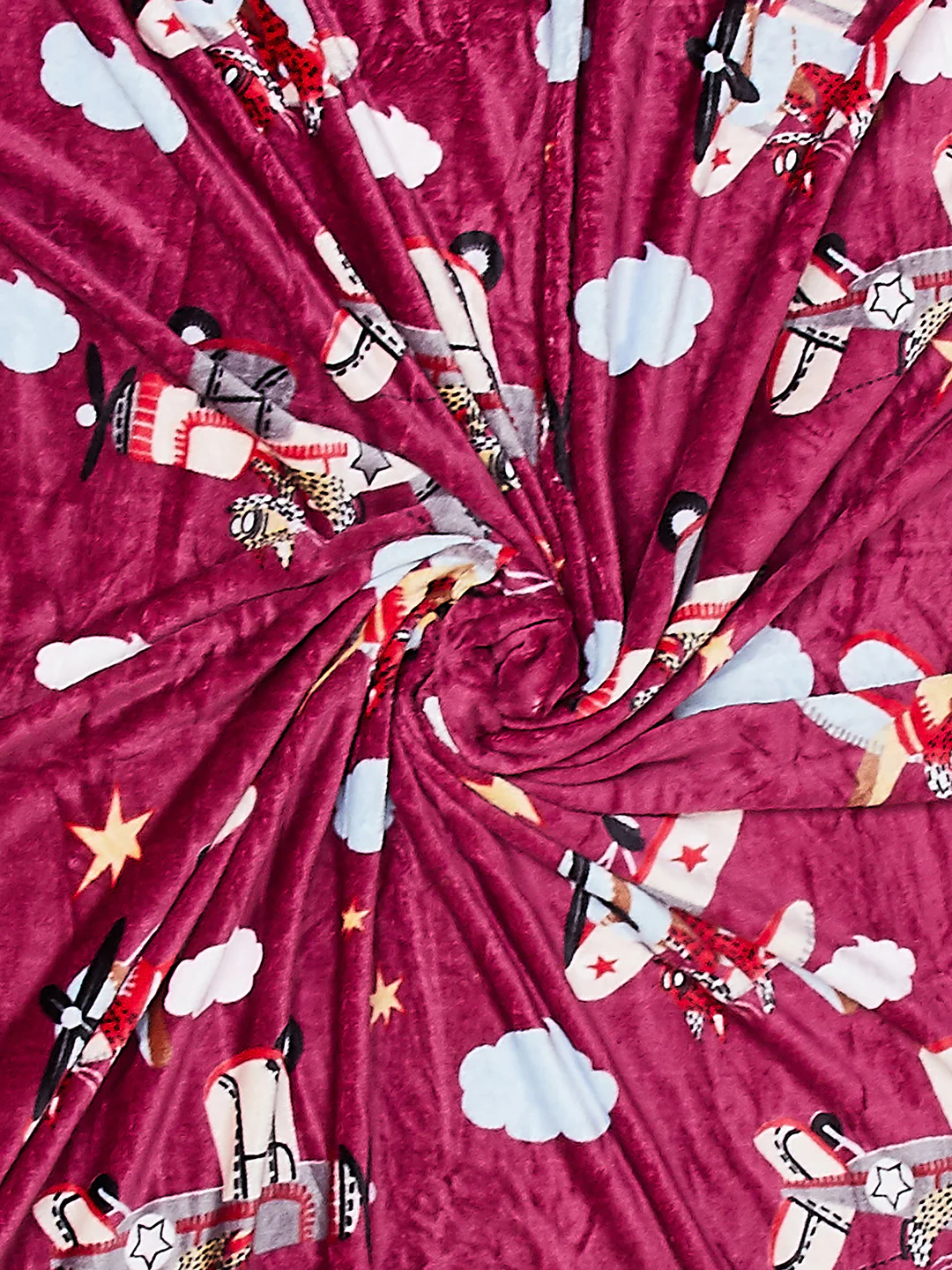 Printed Single Bed 300 GSM Blanket for AC Room - (Ellis) - Image 6