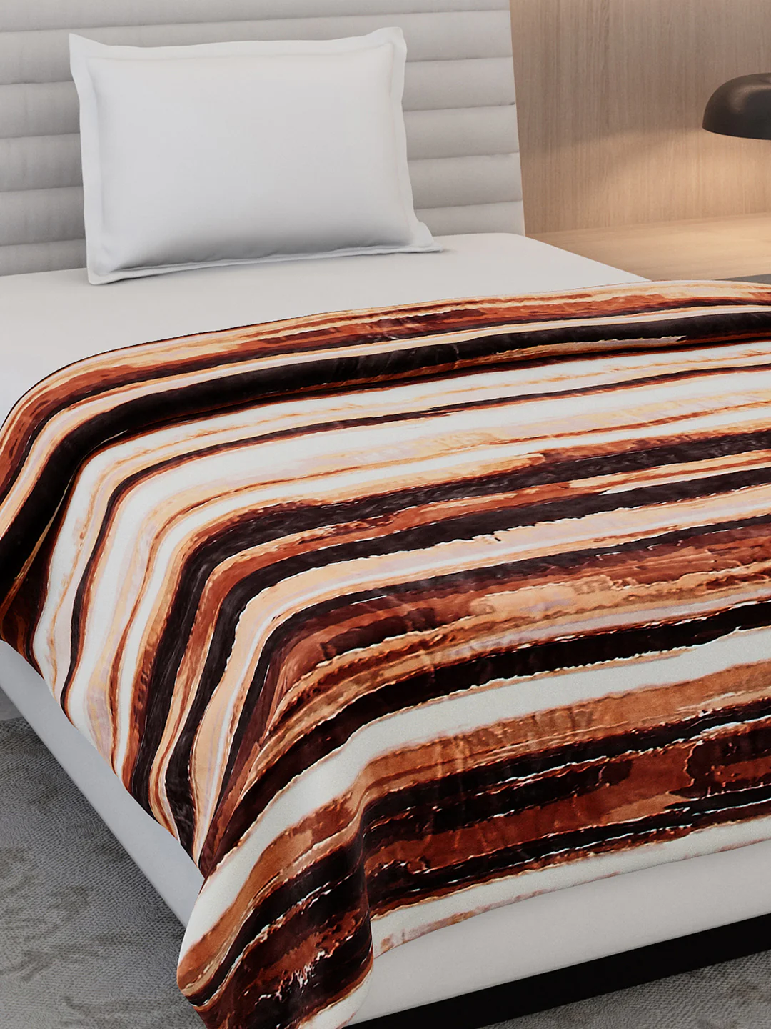 Printed Single Bed 300 GSM Blanket for AC Room - (Legacy) - Image 4
