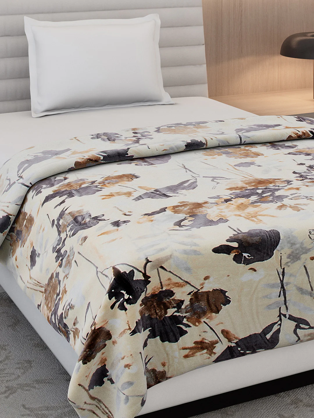 Printed Single Bed 350 GSM Blanket for AC Room - (Nicole) - Image 4