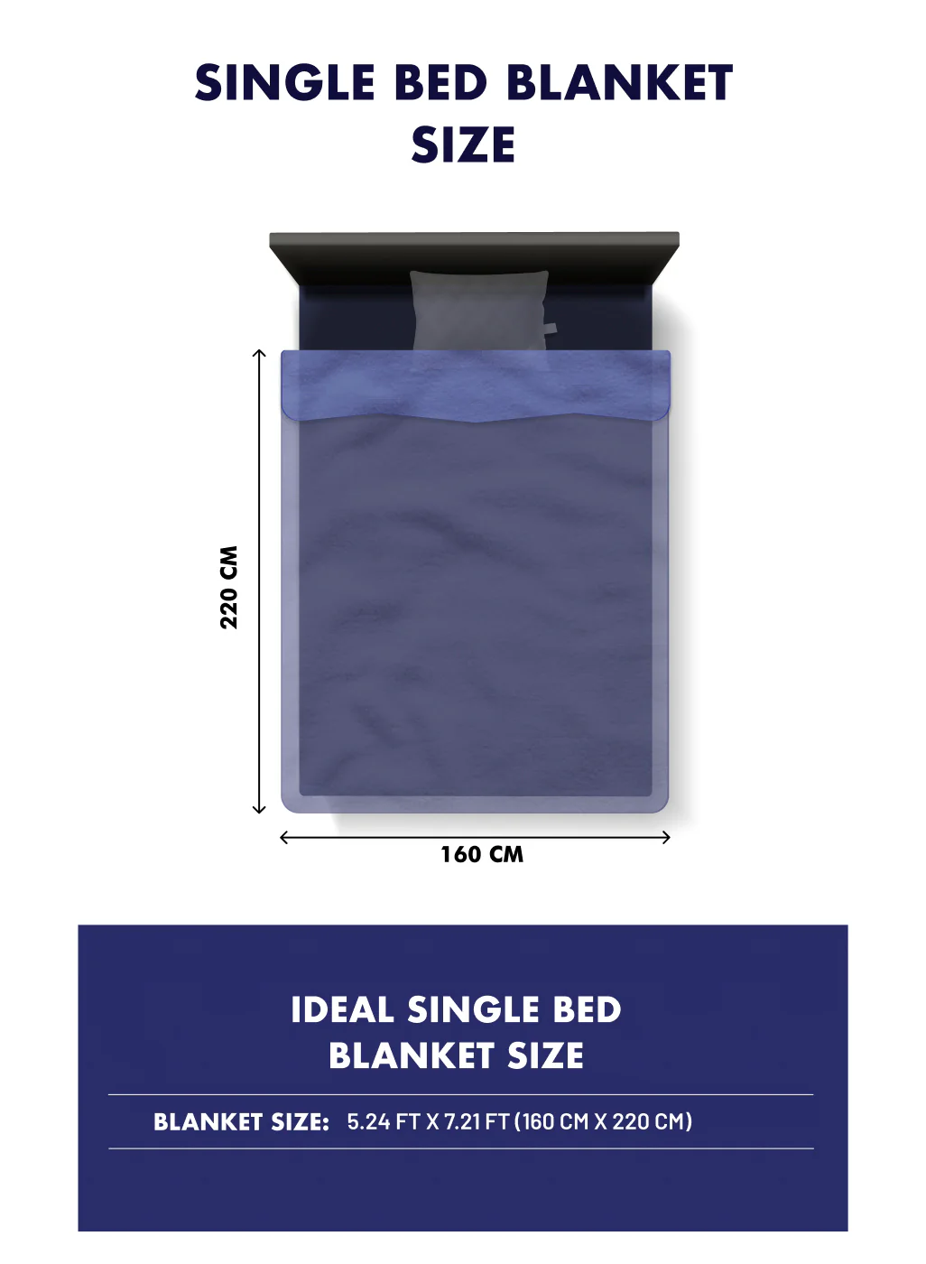 Printed Single Bed Blanket for Mild Winter -2 Ply - Image 9
