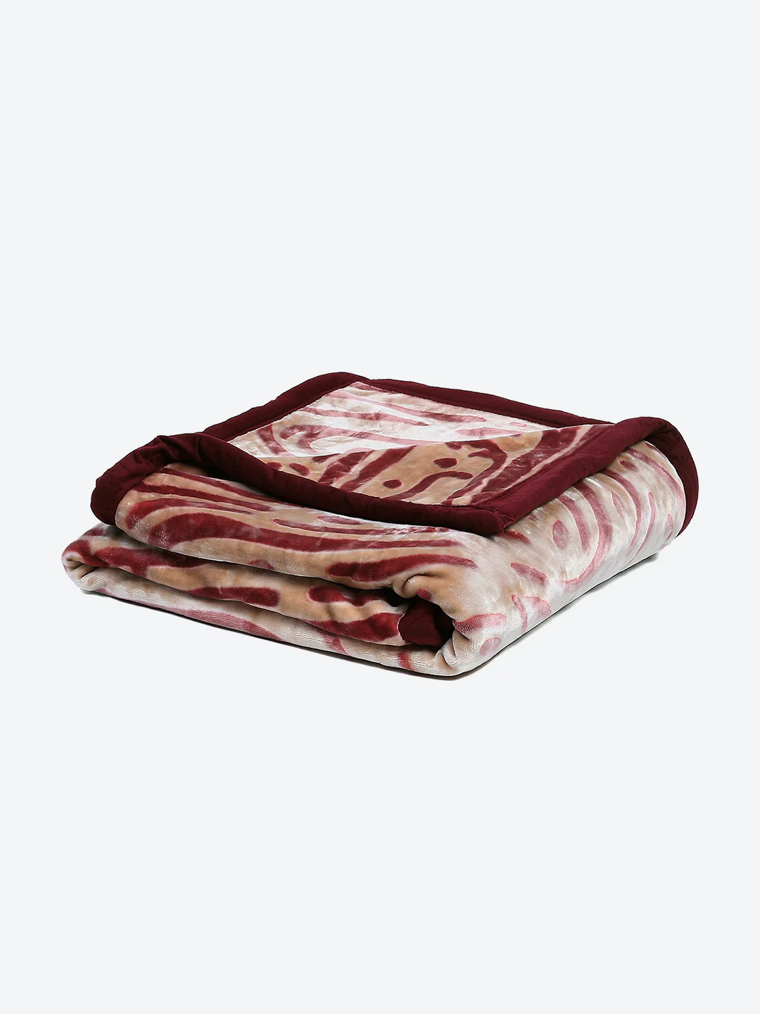 Printed Single Bed 710 GSM Blanket Ignis 2 Ply (Weight 2.5 kg) - Image 5