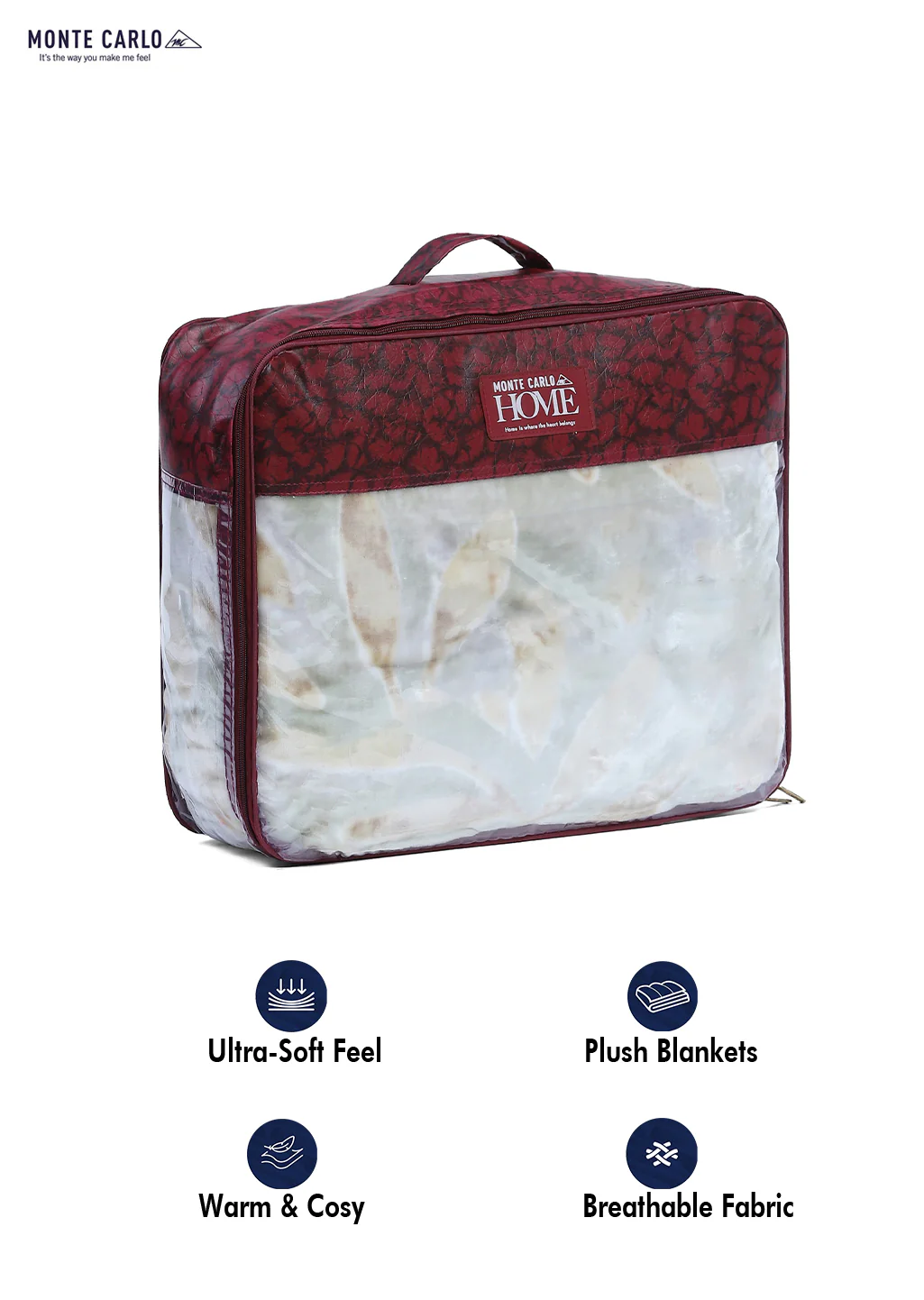 Printed Single Bed 710 GSM Blanket Ignis 2 Ply (Weight 2.5 kg) - Image 8